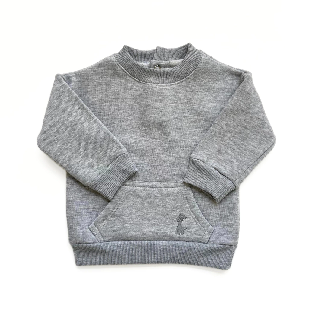 BUZO FRISA BOLSILLO - GRIS (OFERTA)